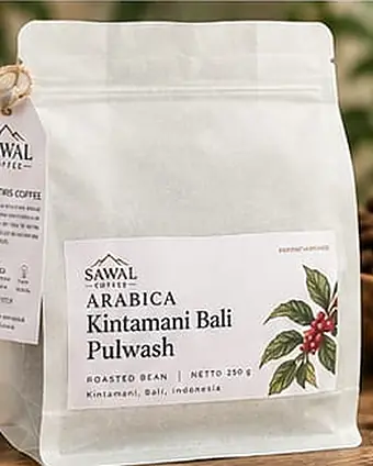 Sawal Coffee Arabica Kintamani Bali Pulwash — 250 g