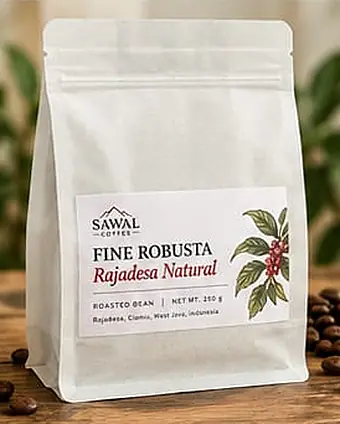 Sawal Coffee Fine Robusta Rajadesa Natural — 250 g
