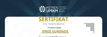 Pendampingan Wirausaha Inovasi dan Berkelanjutan Usaha (Ehub Development)